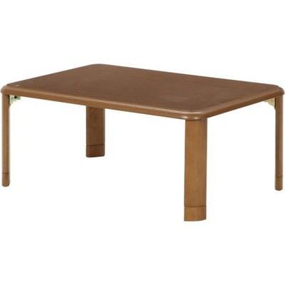センターテーブル ローテーブル おしゃれ 北欧 木製テーブル 一人暮らし 座卓 折りたたみ 軽量 継脚 ブラウン リビングテーブル｜kag｜02