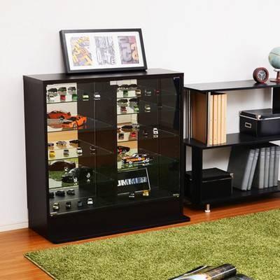 ガラスキャビネット アンティーク コレクション ショーケース 飾り棚