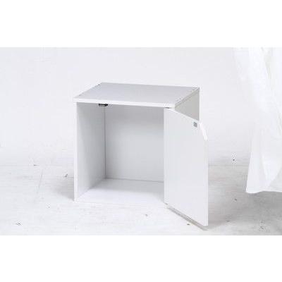 食器棚 キッチン 食器収納 キッチンラック ロータイプ 小型 ミニ食器棚 小さい 一人暮らし 約 幅35 スリム 薄型 奥行30 白|kag|02