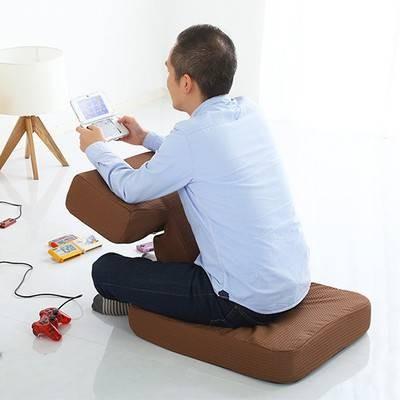 座椅子 座イス 座いす おしゃれ かわいい 子供 キッズ 布 リクライニング座椅子 チェア 椅子 座布団 クッション 低い