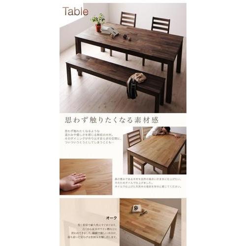 ダイニングテーブル おしゃれ 安い 北欧 食卓 テーブル 単品 モダン 会議 事務所 ( 机 オーク 幅180×90 ) 4人用 5人用 6人用 木製 無垢 大きい パーティ_2