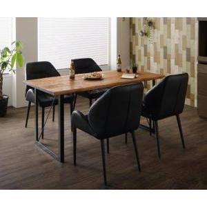 最安値挑戦 ダイニングテーブルセット 4人用 椅子 おしゃれ 食卓 5点 机 チェア4脚 幅150 西海岸 ヴィンテージ インダストリアル レトロ ブルックリン オーク 無垢 Kag 家具 インテリア通販アットカグ 通販 Yahoo ショッピング 交換無料