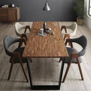 値下げ事業 ダイニングテーブルセット 4人用 椅子 おしゃれ 5点 机 チェア4脚 ウォールナットブラウン 幅150 西海岸 ヴィンテージ インダストリアル レトロ 古材風 Kag 家具 インテリア通販アットカグ 通販 Yahoo ショッピング 長期保証付 Fondationtns Org