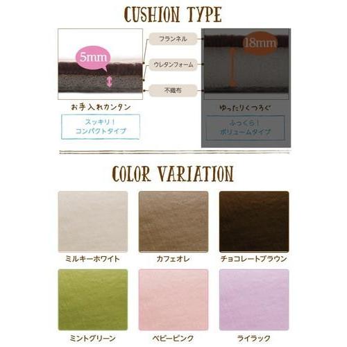 ラグ カーペット 撥水 拭ける こたつ敷き 絨毯 厚手 低反発 ウレタン 防音 マット 極厚 ふかふか 正方形 185×185 3畳 ( 厚さ5mm ) 床暖 北欧 モダン デザイン_5