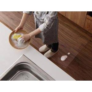 日本製 キッチンマット 拭ける 防水 フローリング 夏 涼しい 滑り止め 台所 ロング 撥水 長い 滑らない 幅広 60 240 床暖房 モダン 薄手 ビニール 吸着 ずれない 偉大な Www Thedailyspud Com