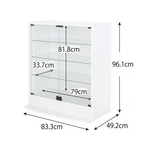 生まれのブランドで ショーケース ガラス キャビネット コレクションケース 棚 奥行39 高さ96 両開 本体 ワイド Led付ラック ラック 棚 ショーケース ガラスケース ガラスキャビネット コレクションケース ラッ テレビ台 キャビネット Smssvg Org