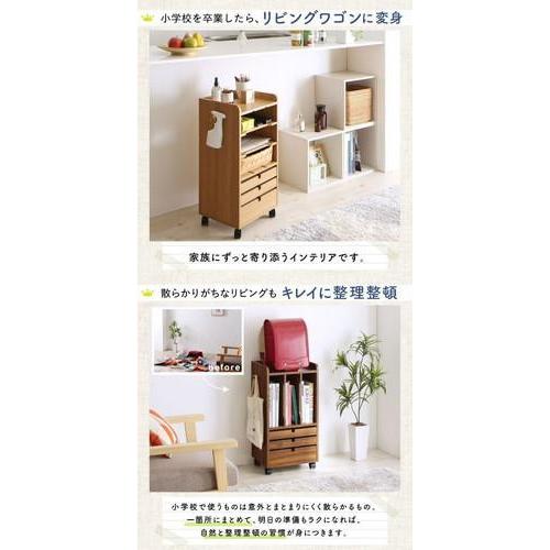 本棚 収納 整理 可動棚 ラック 子供 単行本 漫画 cd dvd ( 鞄 バッグ ) 約 幅36 奥行30 高さ70 ロー 低い コンパクト 小さい スリム 隙間 引出 レトロ a4 1段の画像