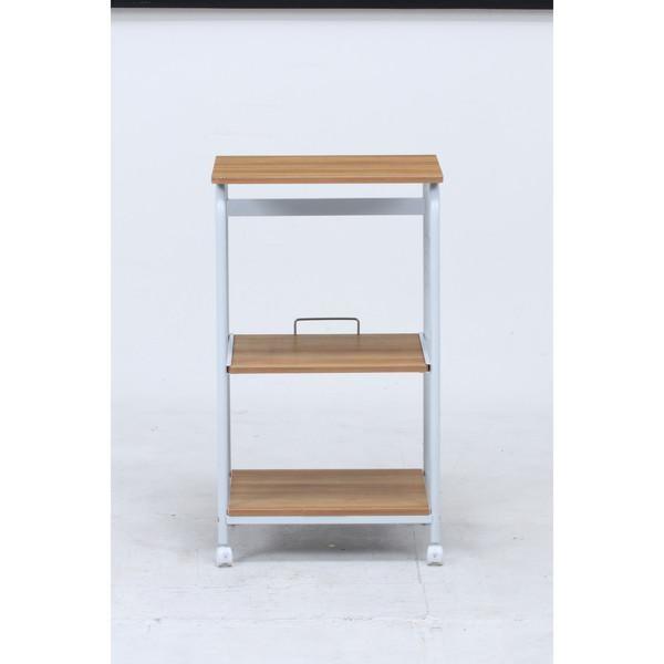 人気激安 レンジ台 レンジラック おしゃれ 北欧 安い キッチン 収納 棚 ラック スライド 炊飯器 大容量 スリム キャスター ワゴン 白 ナチュラル 幅52 奥行41 高さ90 Supplystudies Com