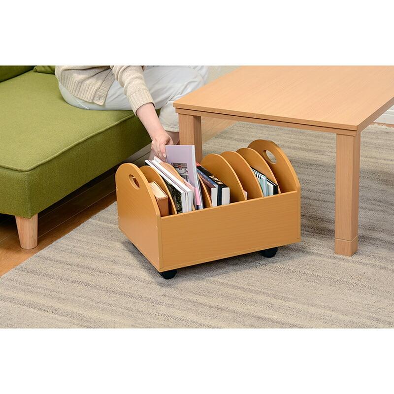 本棚 絵本 マガジンラック ファイルワゴン おしゃれ 棚 収納 ラック ロータイプ 低い 可愛い 北欧 スリム 薄型 大容量 コミック マンガ 雑誌 漫画 文庫本 Cd Dvd Kag 家具 インテリア通販アットカグ 通販 Yahoo ショッピング