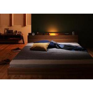 シングルベッド 一人暮らし マットレス付き ローベッド ロータイプ 低い 宮 棚 携帯 リモコン 収納 照明 読書 ライト 電気 コンセント スマホ 充電 ヴィンテージ