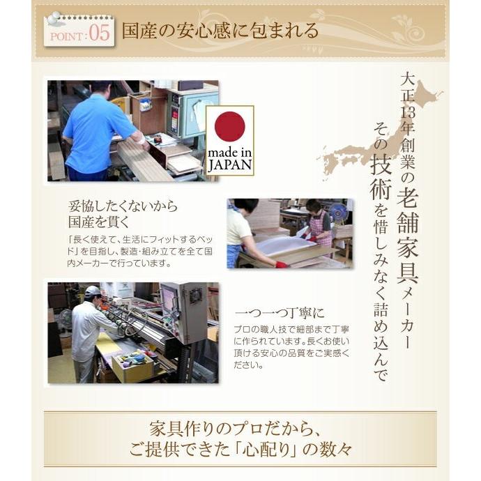 シングルベッド 一人暮らし ショート丈 フレームのみ チェストベッド ミドル ベッド下収納 引き出し付き 大容量 ヘッドレス 北欧 おしゃれ モダン アンティーク_6