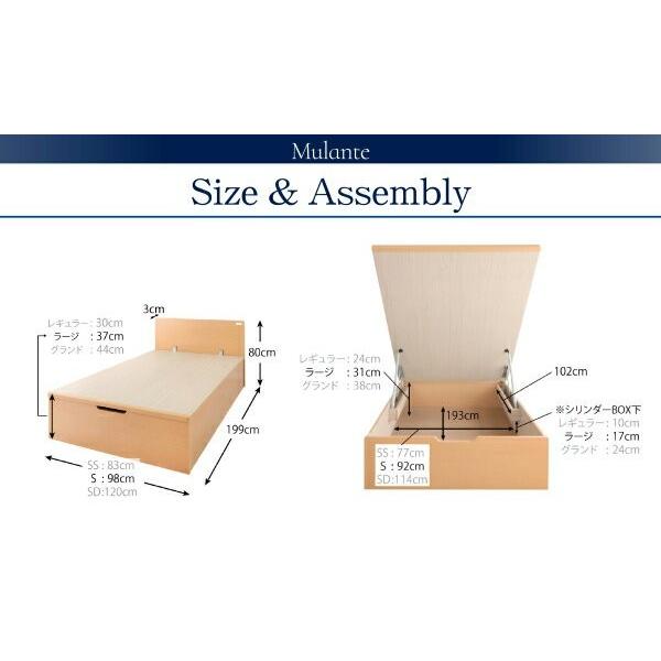 【新商品】 シングルベッド 一人暮らし マットレス付き 跳ね上げ式ベッド ガス圧 ベッド下 収納付き 大容量 コンセント 収納 スマホ 充電 電気 モダン 【PET3055924015】(108474円)