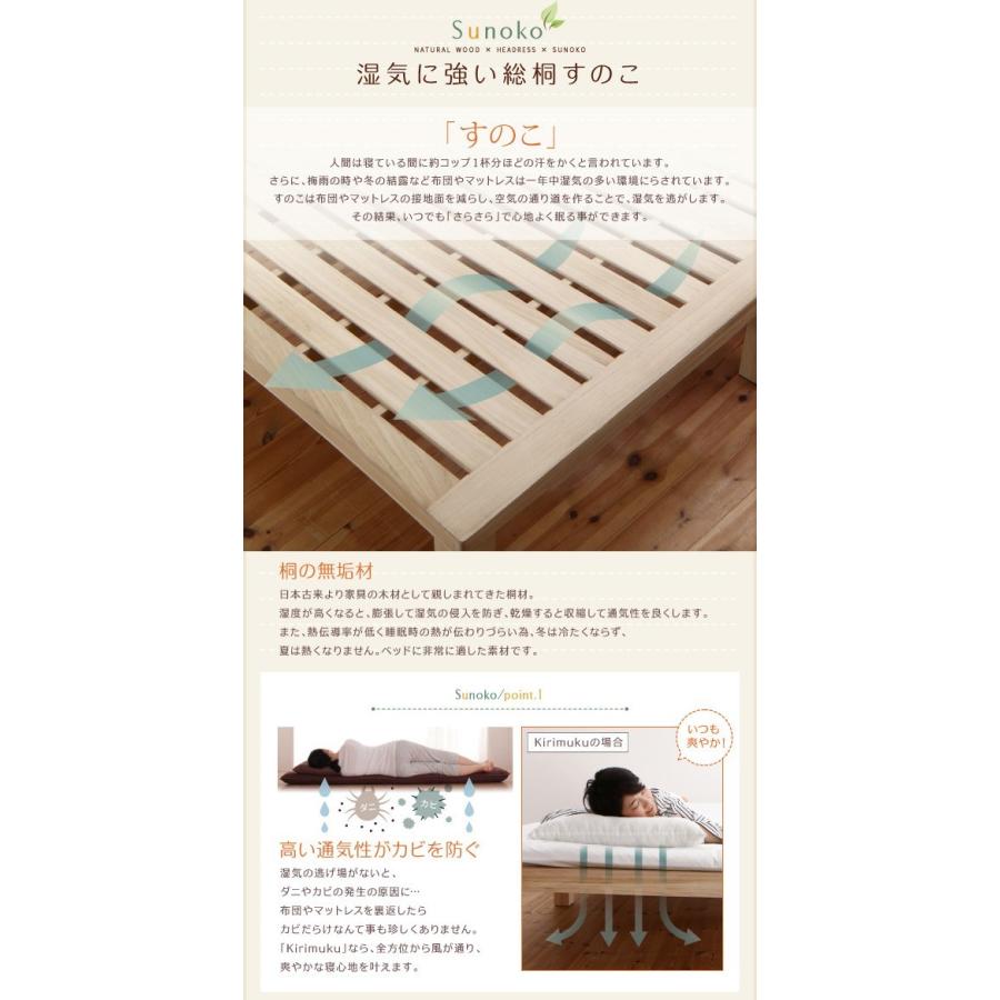 連結ベッド クイーン 2人 3人 家族 つなげる 2台 連結 分割 ファミリー フレーム ベッド下 収納 高い 床下 全面 ヘッドレス すのこ 通気性 カビ 脚 北欧_3