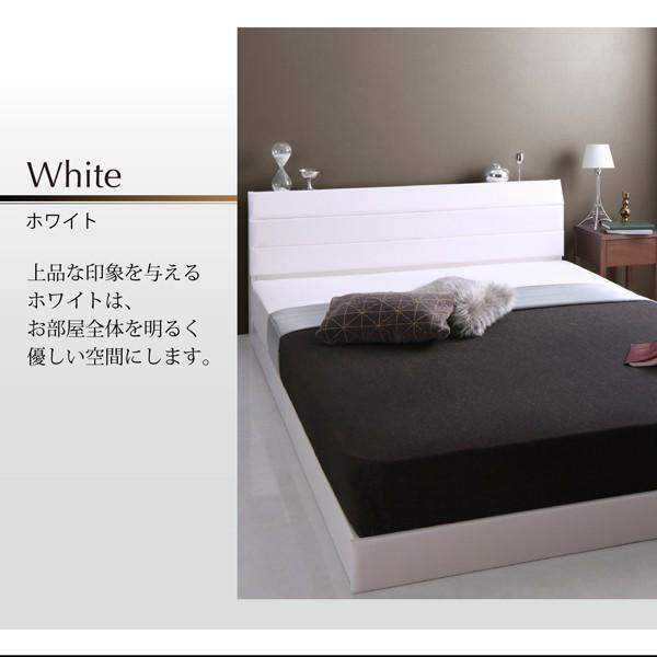 セミダブルベッド 一人暮らし マットレス付き ロー 低い 宮 棚 携帯 収納 コンセント スマホ 充電 すのこ 通気性 カビ レザー ゴージャス 豪華 ゴシック 姫系_12