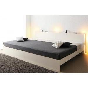 在庫多数あり セミダブルベッド 2杯収納コンセント付・ウォルナット