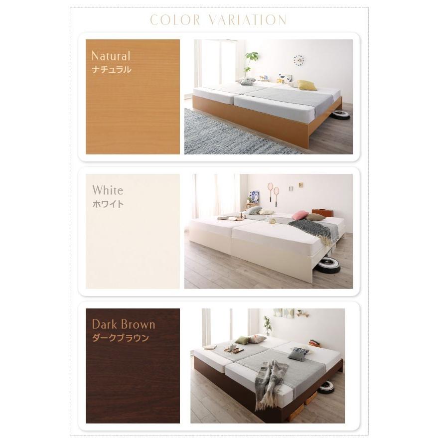 早い者勝ち訳あり！ セミダブルベッド 一人暮らし マットレス付き 高さ 調節 調整 ローベッド ロータイプ 低い フロアベッド 連結可 つなげる ヘッドレス 布団可 すのこ 通気性 カビ 【PE3293862390】(116921円)