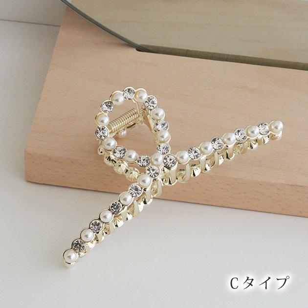 新品入荷バンスクリップ キラキラ アクセサリー ヘアクリップ まとめ髪
