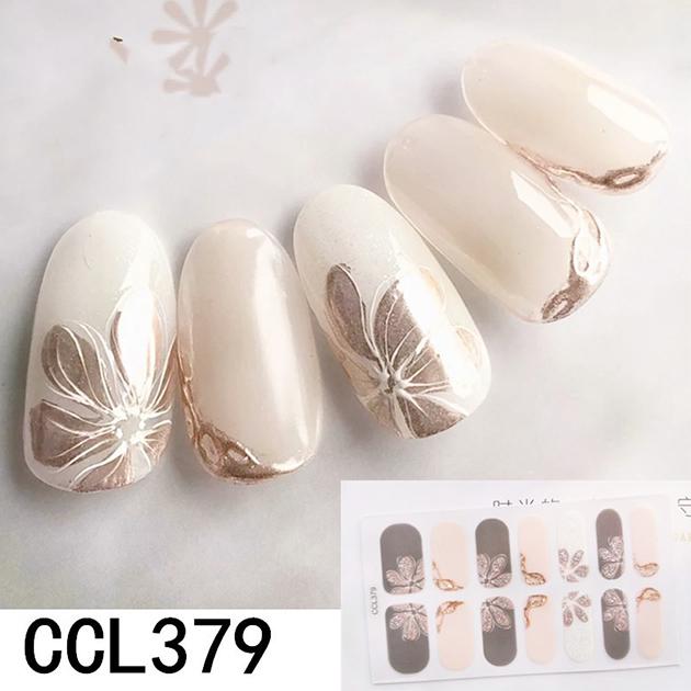 貼るだけ 韓国ファッション ネイルシール ジェルネイル 3D 時短 簡単