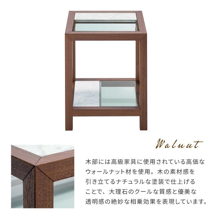 大理石 サイド テーブル 幅45cm 開梱設置 無料 天然石 木製 ガラス ベッド サイド テーブル ナイト テーブル コーヒー テーブル ソファ おしゃれ 高級 北欧