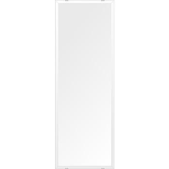 クリスタル ミラー 洗面鏡 浴室鏡 350x1000mm 長方形 クリスタルカット 洗面 鏡 浴室 壁掛け ミラー 日本製 5mm厚 取付金具と説明書 壁掛け鏡 ウオールミラー