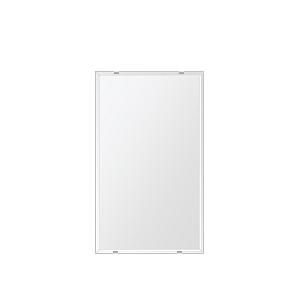 クリスタル ミラー 洗面鏡 浴室鏡 350x600mm 長方形 クリスタルカット 洗面 鏡 浴室 壁掛け ミラー 日本製 5mm厚 取付金具と説明書 壁掛け鏡 ウオールミラー