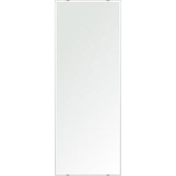 クリスタル ミラー 洗面鏡 浴室鏡 450x1200mm 長方形 クリスタルカット 洗面 鏡 浴室 壁掛け ミラー 日本製 5mm厚 取付金具と説明書 壁掛け鏡 ウオールミラー