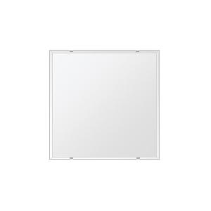 クリスタル ミラー 洗面鏡 浴室鏡 500x500mm 正方形 クリスタルカット 洗面 鏡 浴室 壁掛け ミラー 日本製 5mm厚 取付金具と説明書 壁掛け鏡 ウオールミラー
