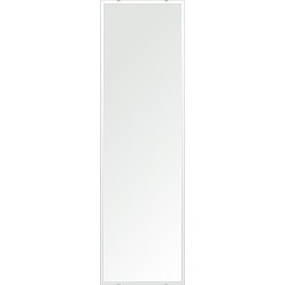 クリスタル ミラー 洗面鏡 浴室鏡 400x1450mm 長方形 デラックスカット 洗面 鏡 浴室 壁掛け ミラー 日本製 5mm厚 取付金具と説明書 壁掛け鏡 ウオールミラー