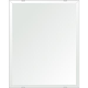 クリスタル ミラー 洗面鏡 浴室鏡 400x500mm 長方形 デラックスカット 洗面 鏡 浴室 壁掛け ミラー 日本製 5mm厚 取付金具と説明書 壁掛け鏡 ウオールミラー