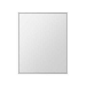 クリスタル ミラー 上下左右フレーム 洗面鏡 浴室鏡 600x750mm 長方形 鏡 壁掛け ミラー 日本製 5mm厚 取付金具と説明書 壁掛け鏡 ウオールミラー 防湿鏡 姿見