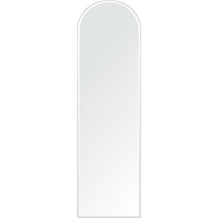 クリスタル ミラー 350x1200mm アーチ形状 クリスタルカット 鏡 壁掛け ミラー 壁掛け 日本製 5mm厚 玄関 リビング 寝室 トイレ 取付金具と説明書 壁掛け鏡 壁に
