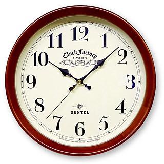 時計 クロック 掛け時計 掛時計 壁掛け時計  （ 電波時計 電波掛け時計 ）（ アンティーク レトロなデザイン ） ：DsQL66t2-BR｜kagami
