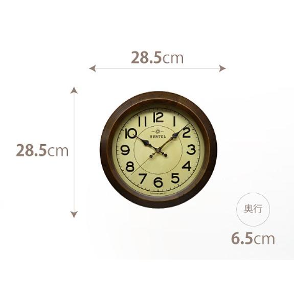 壁掛け時計　日本製 掛け時計 27cm 日本製 静音 電波時計 壁掛け 時計 かけ時計 電波 電波