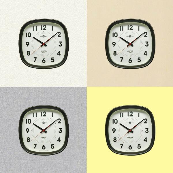 掛け時計 28cm 日本製 静音 電波時計 壁掛け 時計 かけ時計 電波 電波