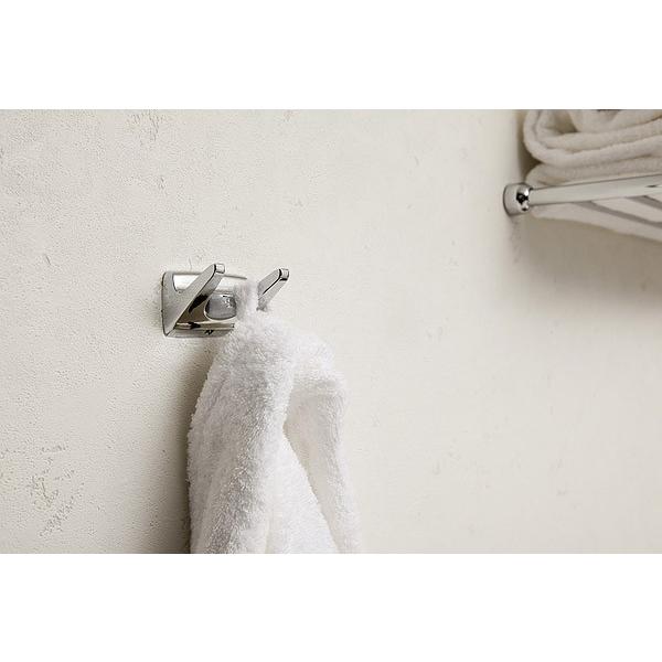 フック 壁掛けフック タオルフック 銀色 シルバー バスタオルフック