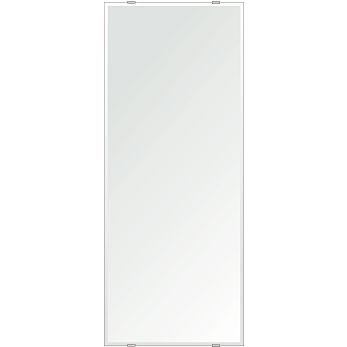 クリスタル ミラー 300x800mm 長方形 クリスタルカット 鏡 壁掛け ミラー 壁掛け 日本製 5mm厚 玄関 リビング 寝室 トイレ 取付金具と説明書 壁掛け鏡 壁に直付