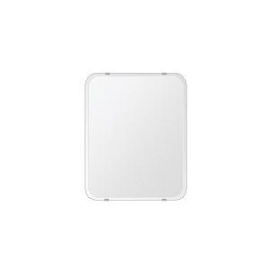 クリスタル ミラー 400x500mm 角丸四角形 クリスタルカット 鏡 壁掛け ミラー 壁掛け 日本製 5mm厚 玄関 リビング 寝室 トイレ 取付金具と説明書 壁掛け鏡