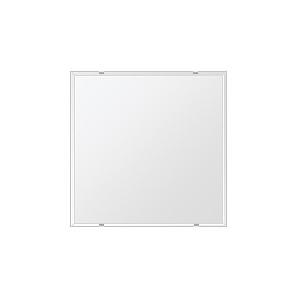 クリスタル ミラー 500x500mm 正方形 クリスタルカット 鏡 壁掛け ミラー 壁掛け 日本製 5mm厚 玄関 リビング 寝室 トイレ