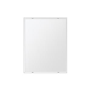 クリスタル ミラー 500x600mm 長方形 クリスタルカット 鏡 壁掛け ミラー 壁掛け 日本製 5mm厚 玄関 リビング 寝室 トイレ 取付金具と説明書 壁掛け鏡 壁に直付