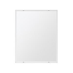 クリスタル ミラー 600x750mm 長方形 クリスタルカット 鏡 壁掛け ミラー 壁掛け 日本製 5mm厚 玄関 リビング 寝室 トイレ 取付金具と説明書 壁掛け鏡 壁に直付