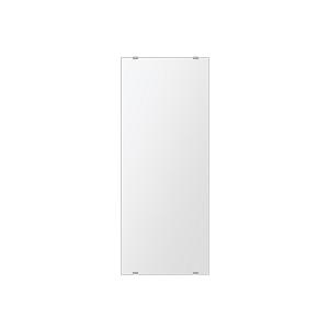 クリスタル ミラー 250x700mm 長方形 シンプルカット 鏡 壁掛け ミラー 壁掛け 日本製 5mm厚 玄関 リビング 寝室 トイレ 取付金具と説明書 壁掛け鏡 壁に直付け