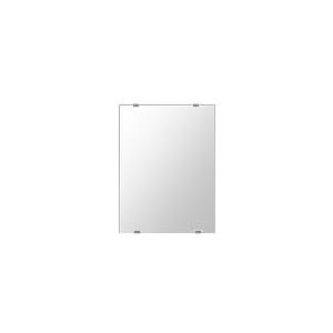 クリスタル ミラー 300x400mm 長方形 シンプルカット 鏡 壁掛け ミラー 壁掛け 日本製 5mm厚 玄関 リビング 寝室 トイレ 取付金具と説明書 壁掛け鏡 壁に直付け