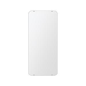 クリスタル ミラー 360x800mm 角丸四角形 シンプルカット 鏡 壁掛け ミラー 壁掛け 日本製 5mm厚 玄関 リビング 寝室 トイレ 取付金具と説明書 壁掛け鏡