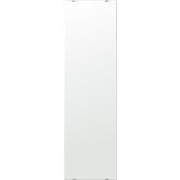 クリスタル ミラー 350x1200mm 長方形 シンプルカット 鏡 壁掛け ミラー 壁掛け 日本製 5mm厚 玄関 リビング 寝室 トイレ