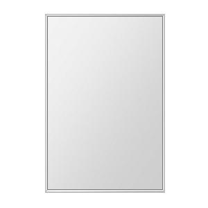 クリスタル ミラー 上下左右フレーム 600x900mm 長方形 鏡 壁掛け ミラー 壁掛け 日本製 5mm厚 玄関 リビング 寝室 トイレ 取付金具と説明書 壁に直付け 壁掛け