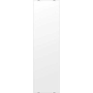 スーパークリアー ミラー 250x900mm 長方形 シンプルカット 鏡 壁掛け ミラー 壁掛け 日本製 5mm厚 玄関 リビング 寝室 トイレ 取付金具と説明書 高透過彩
