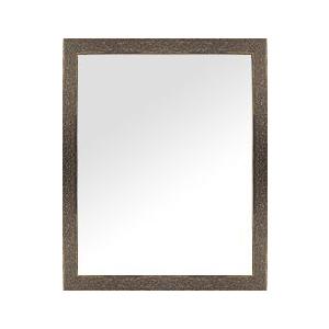【アウトレット☆送料無料】 フレームミラー Lサイズ ウオールミラー（パステルカラーやユニークな色）：LM36ブロンズ 壁掛け鏡 ミラー 鏡 壁掛け鏡、ウォールミラー
