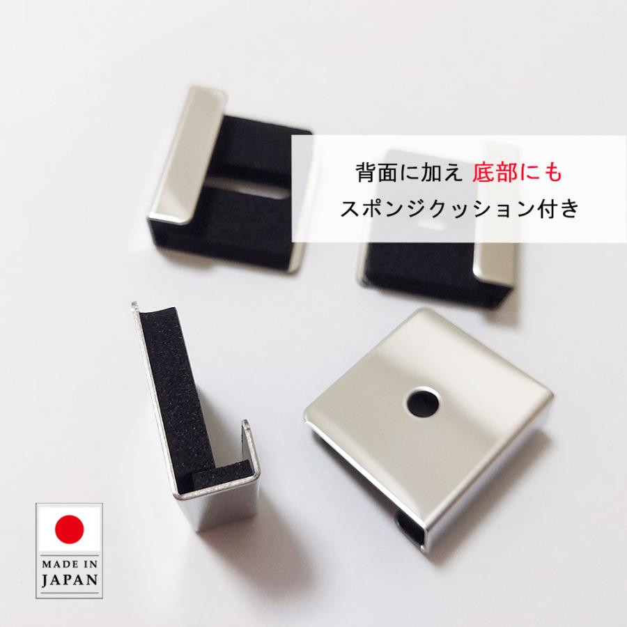 鏡 ミラー取り付け金具（ミラーハンガー）（大）（国産 日本製）（金具
