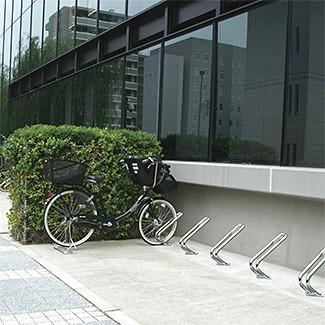 サイクルスタンド　ステンレス　床付け　自転車スタンド　自転車　スタンド　駐輪場　屋外　1台　固定式　日本製　サイクルラック　自転車ラック　自転車　用　床　スタンド　固定