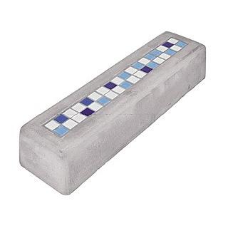 国際ブランド 車止め コンクリート モザイクタイル ブラック パーキングブロック 車止め ブロック 駐車場 車止め おしゃれ デザイン 車止めブロック カーストッパー 最新コレックション Aleefsurgical Com